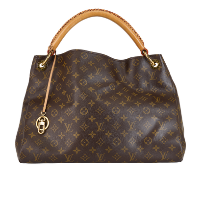 Vintage Artsy MM, £1,200, Handbags, Brown, Canvas, Front view